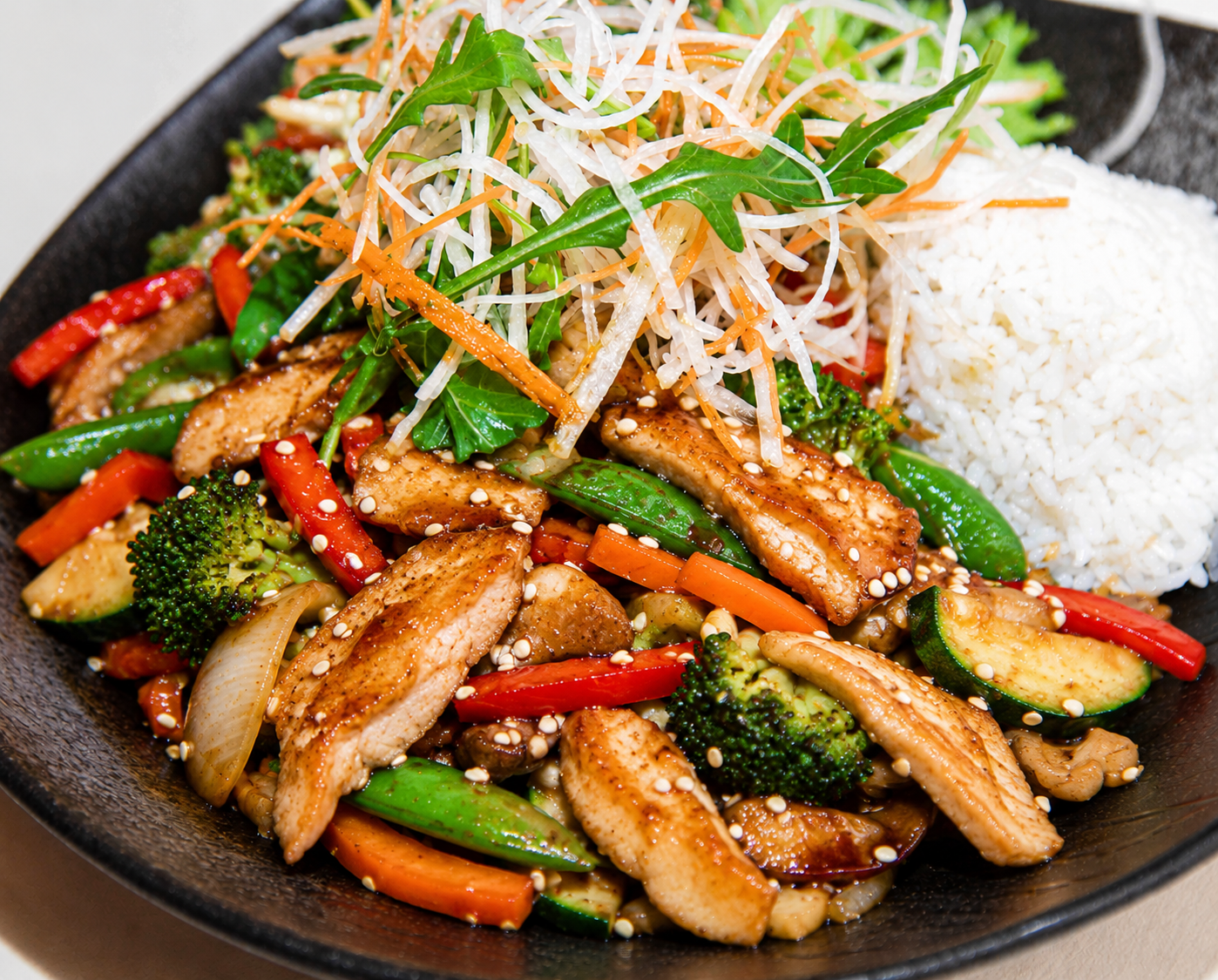 STIR FRY CHICKEN TERIYAKI